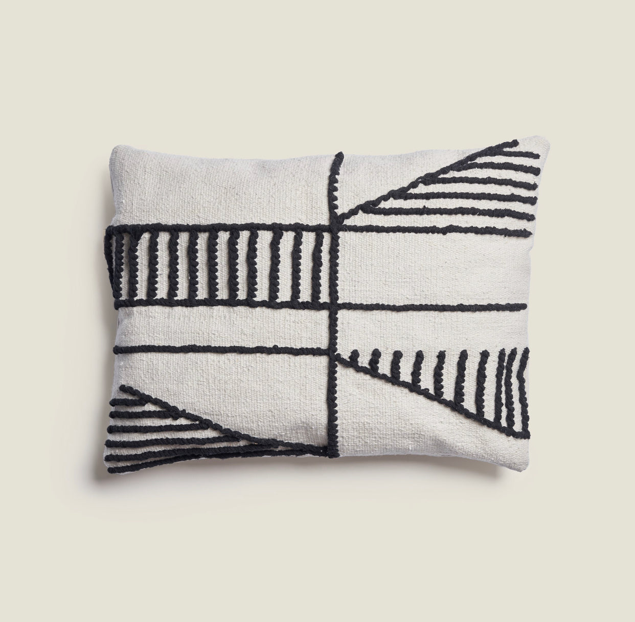 Monte in Black - Kilim Cushion