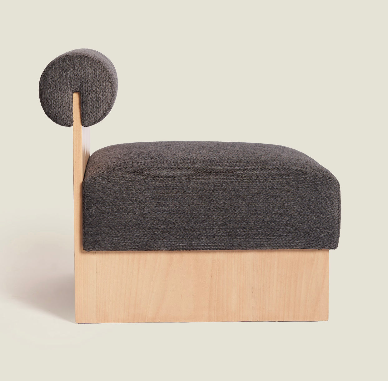 Marcella in Grey - Statement Chair