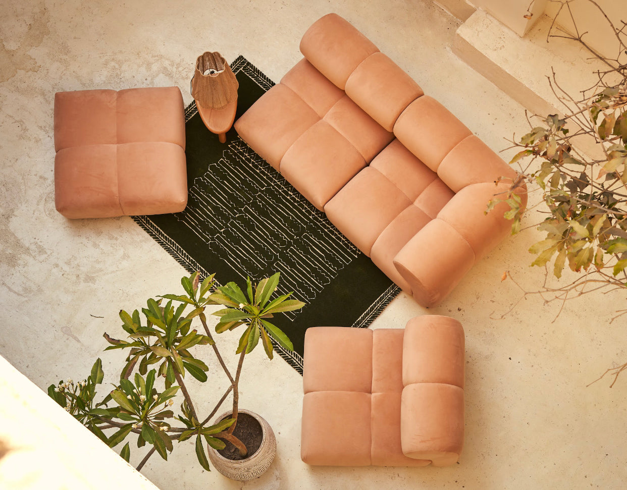 Marija Armless Chair