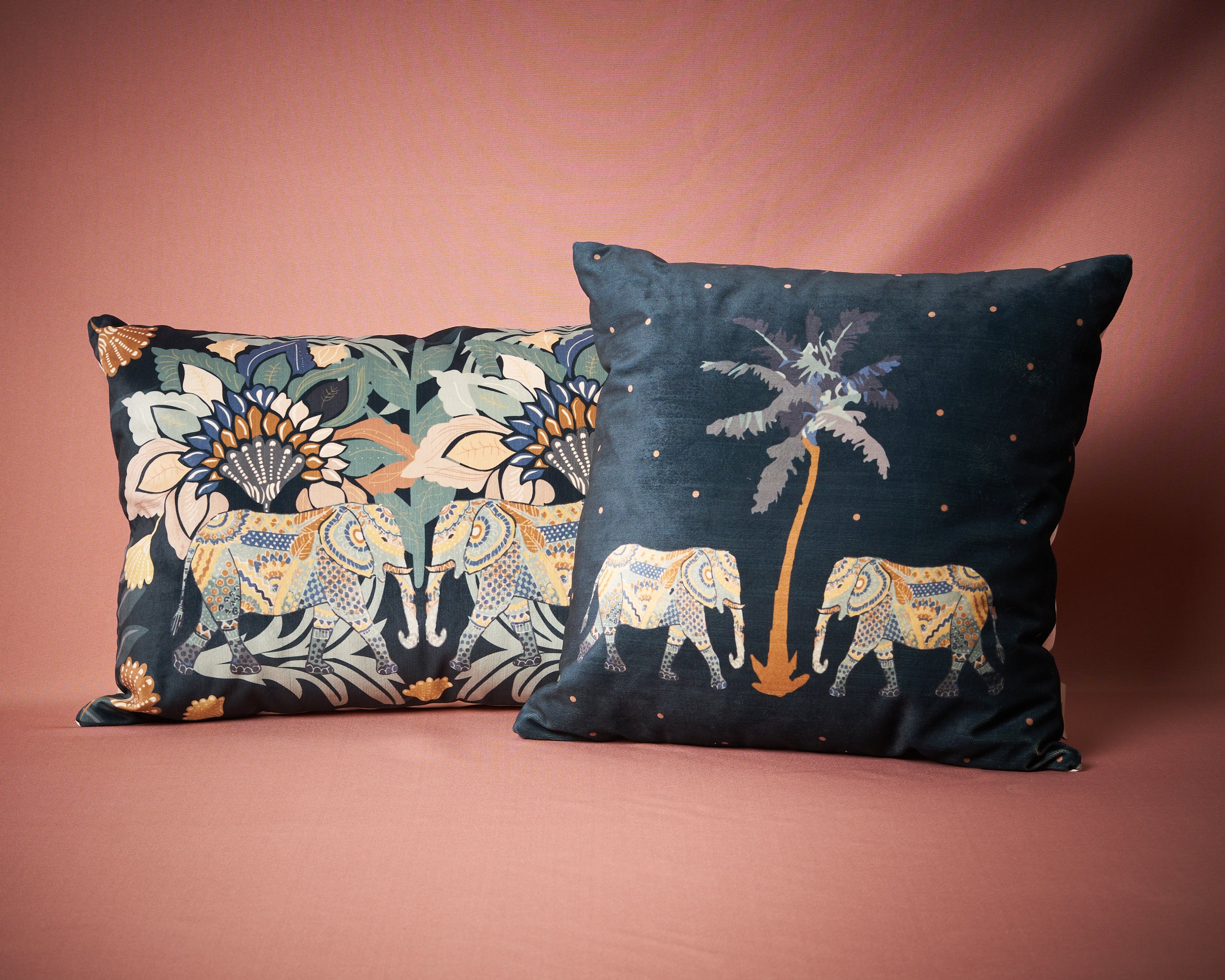 Tusker - Velvet Cushion