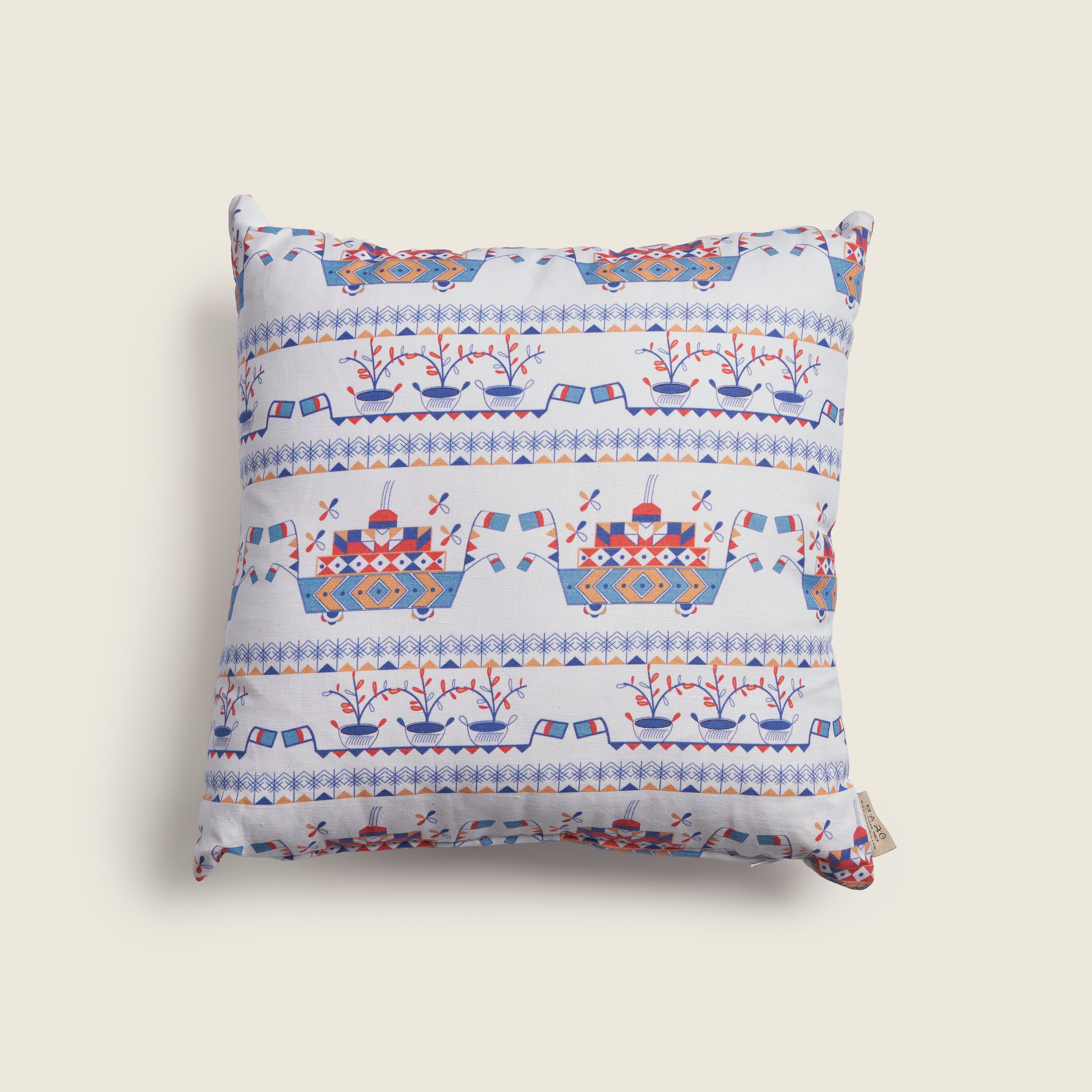 Nuba Folklore - Fabric Cushion