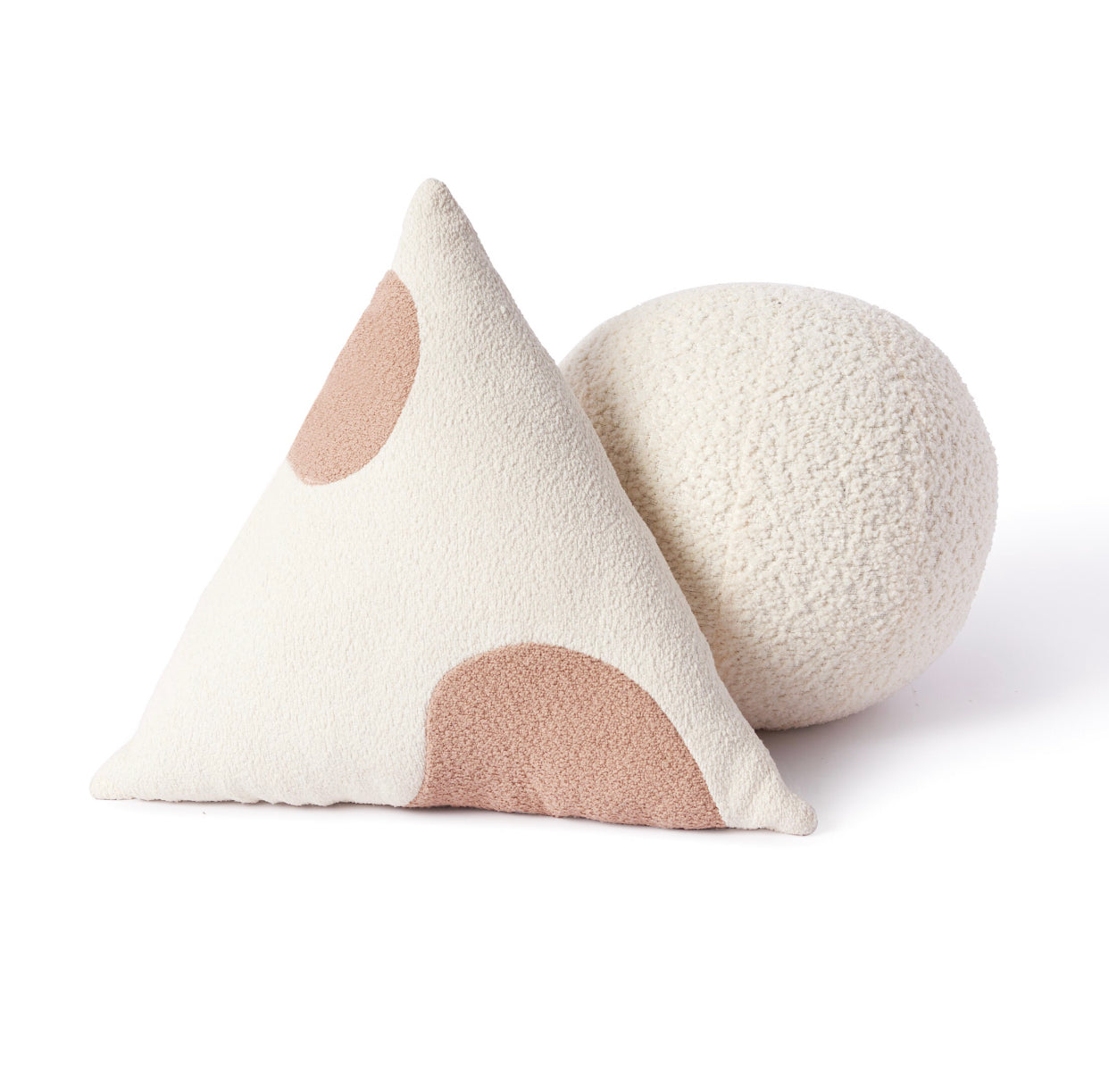 Triangle - 3D Boucle Cushion