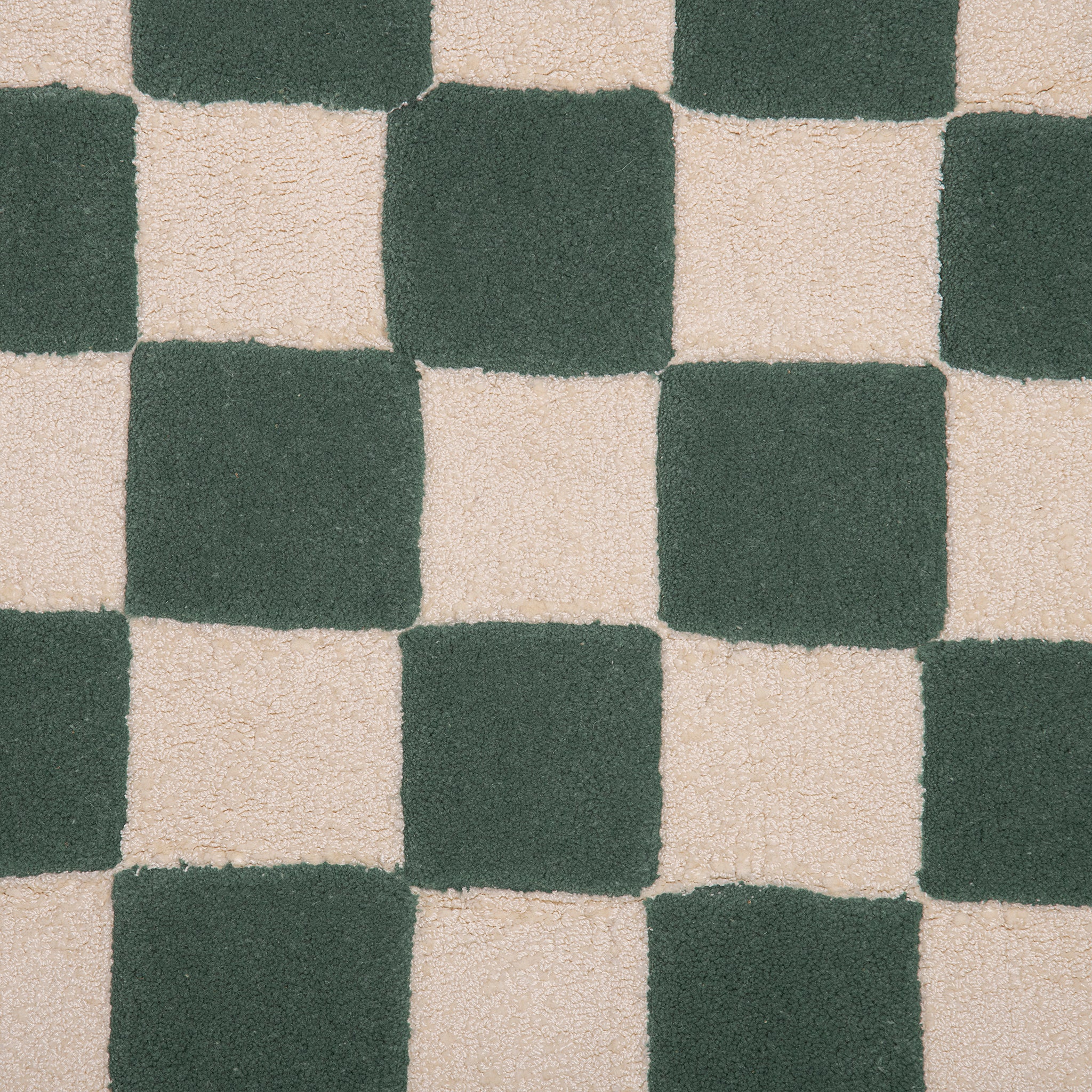 Andy Teal & White - Tufted Rug