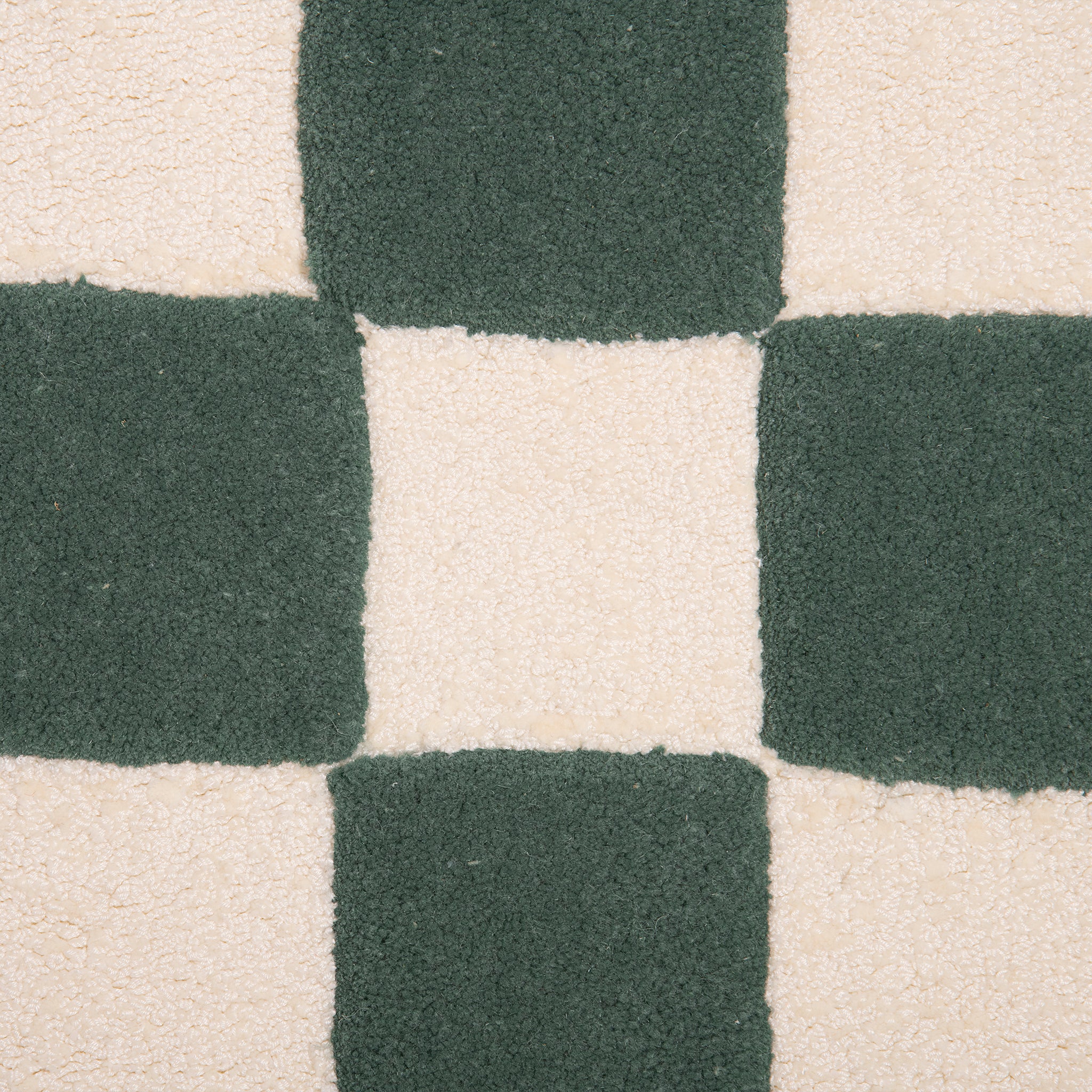 Andy Teal & White - Tufted Rug