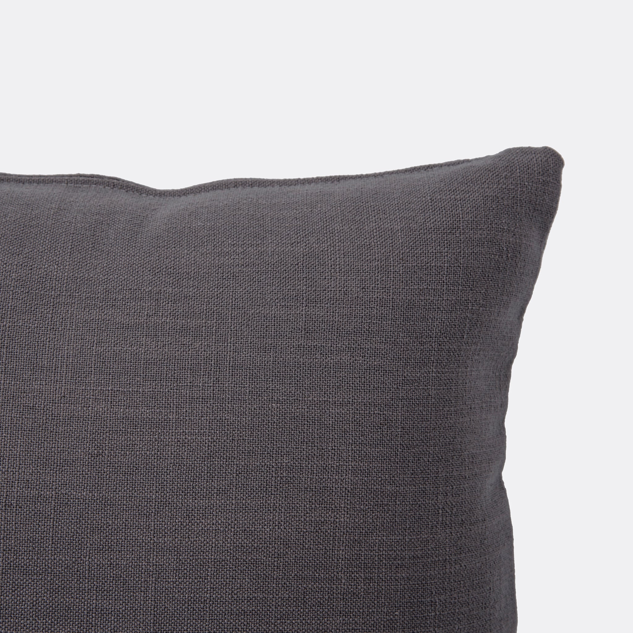 Crisp Linen - Charcoal Grey Cushion
