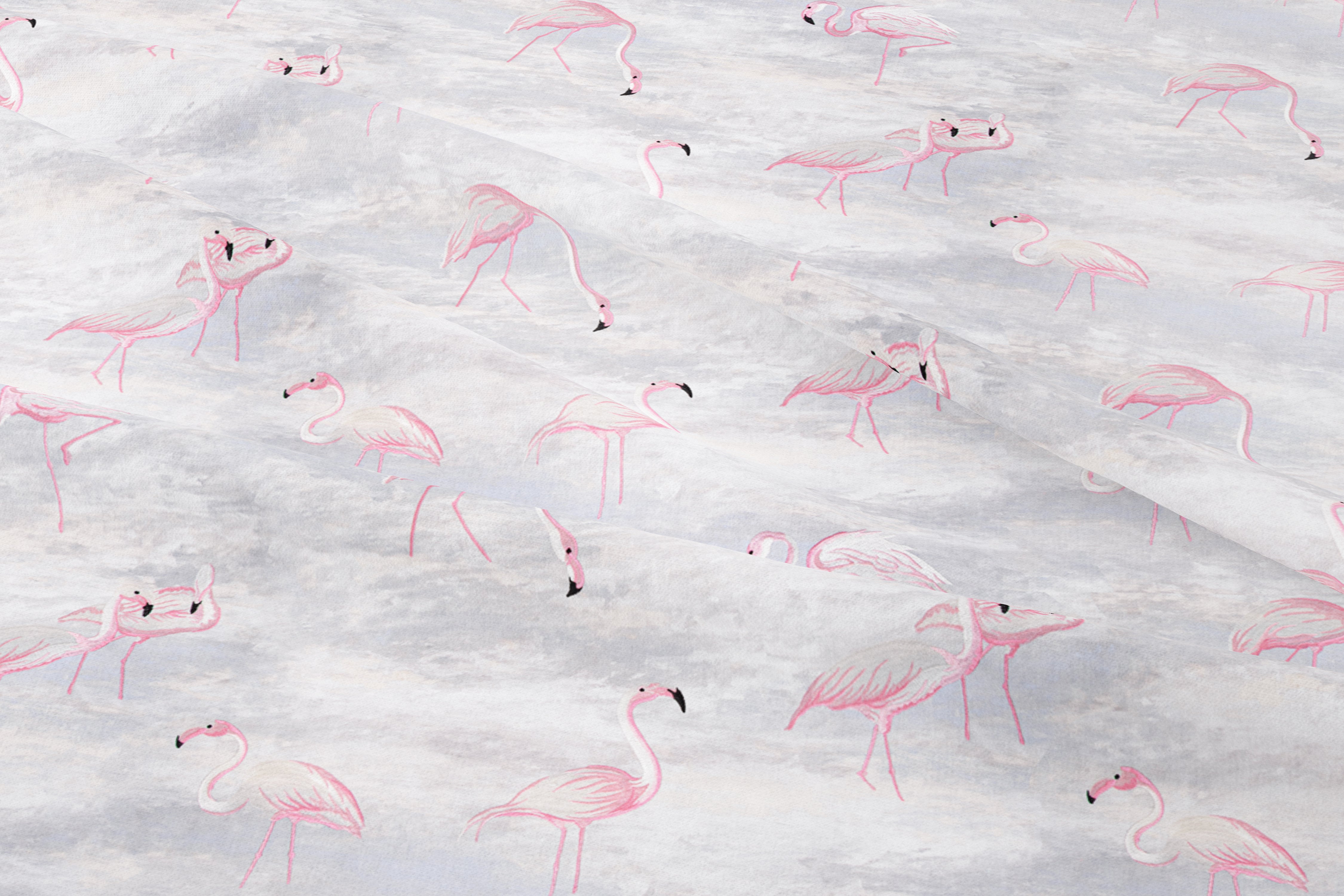 Dancing Flamingo Fabric