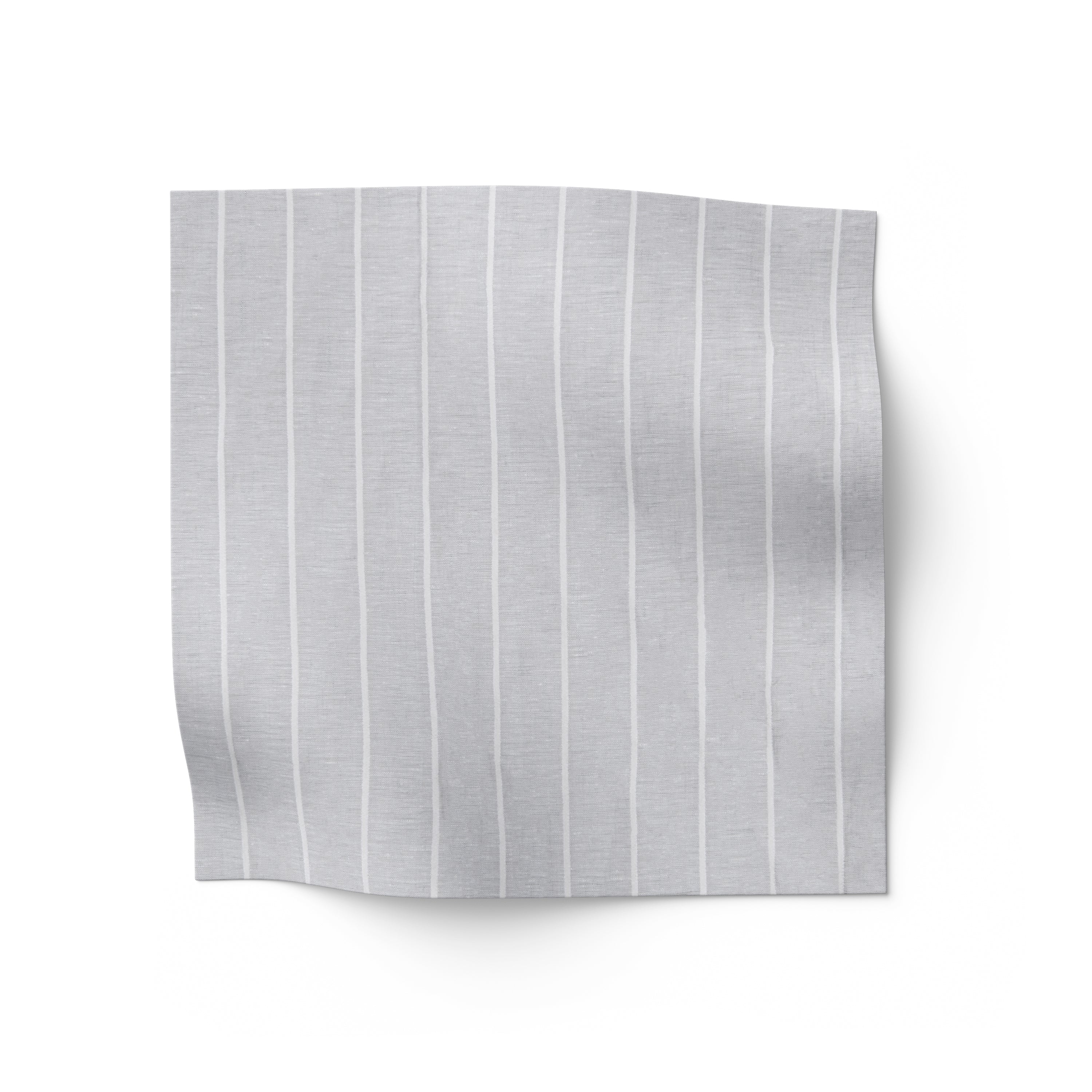 Grey Lines Sheer Fabric