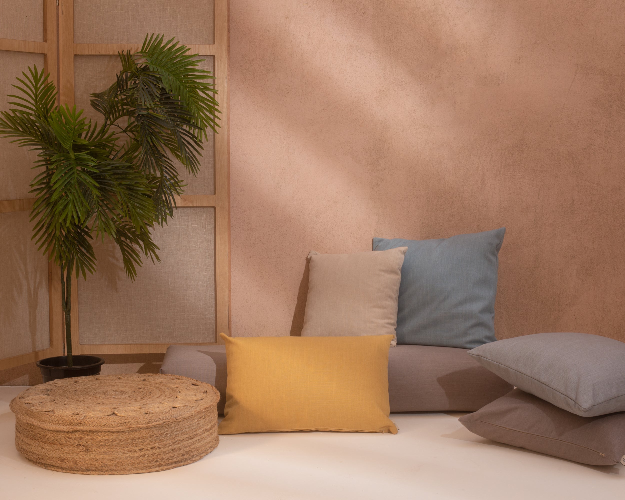 Crisp Linen - Ash Fabric
