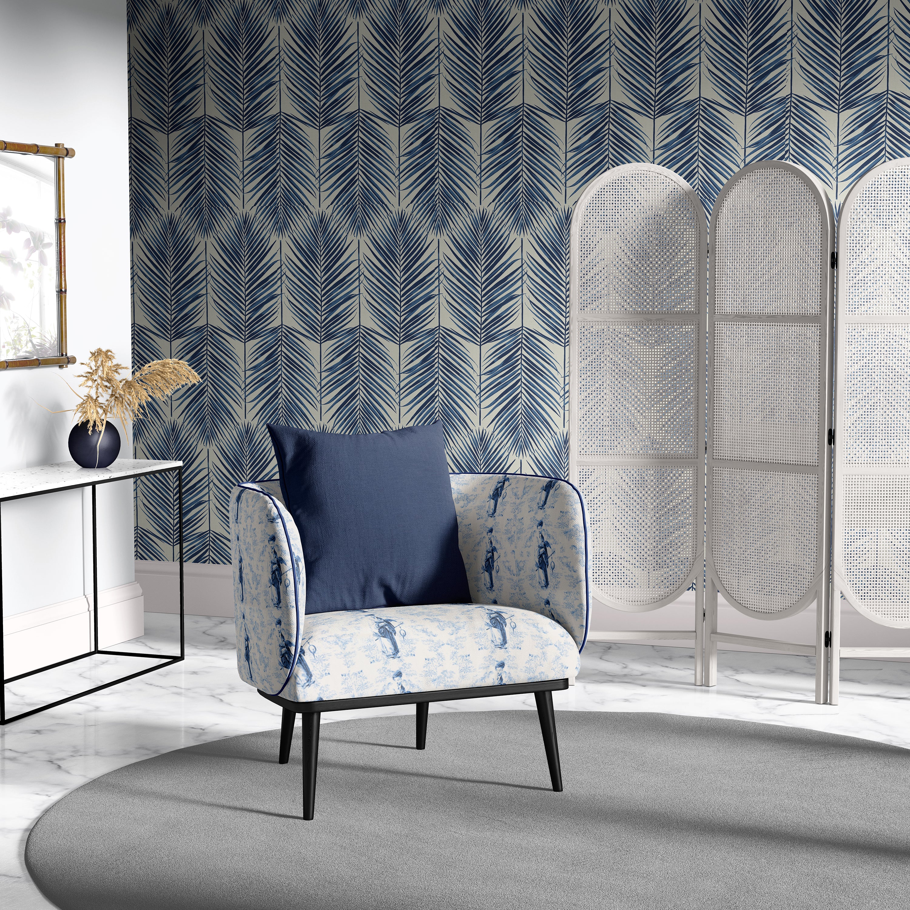 China Blue - Choe Fabric