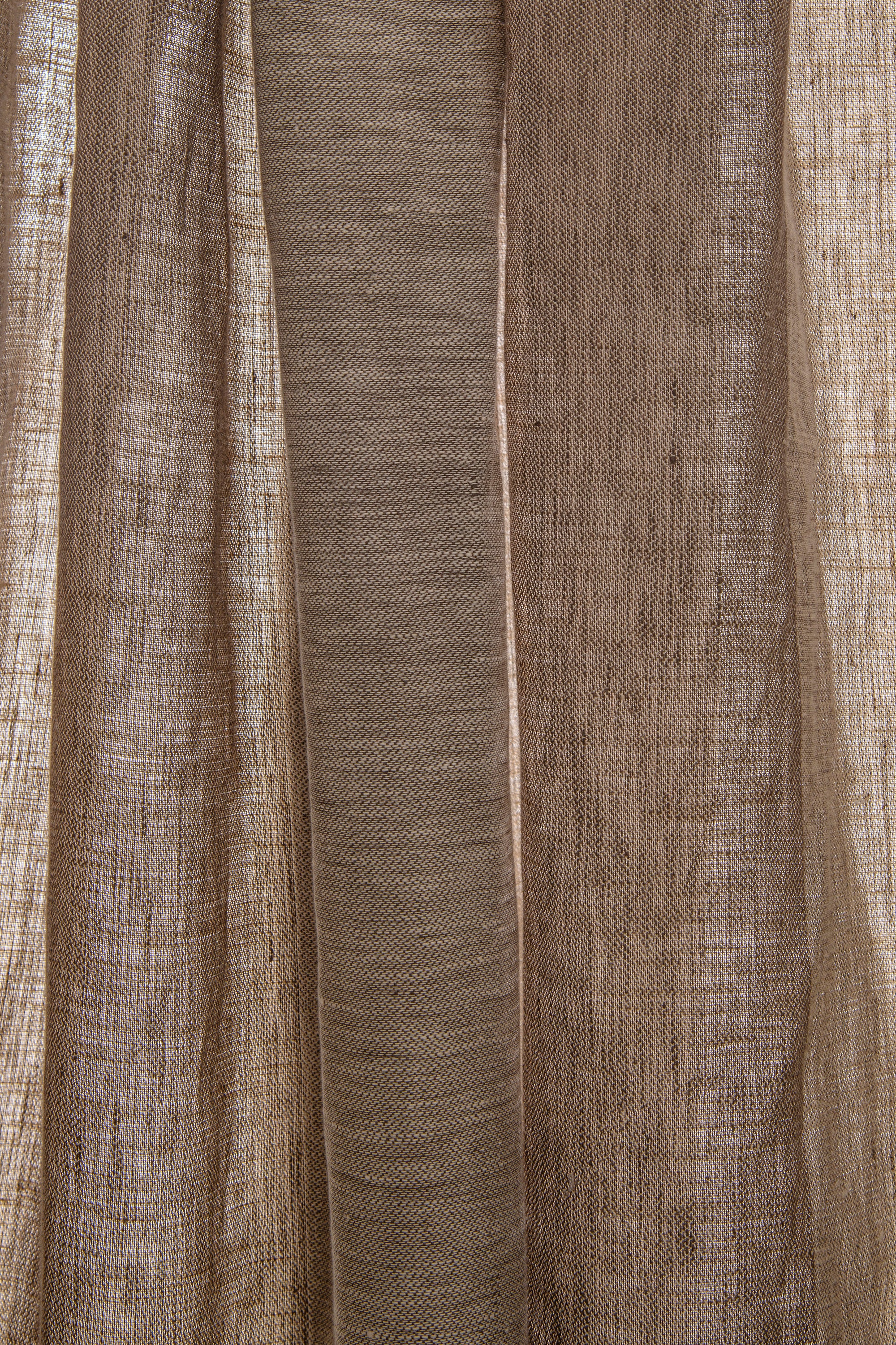 Nude Lined Sheer Fabric