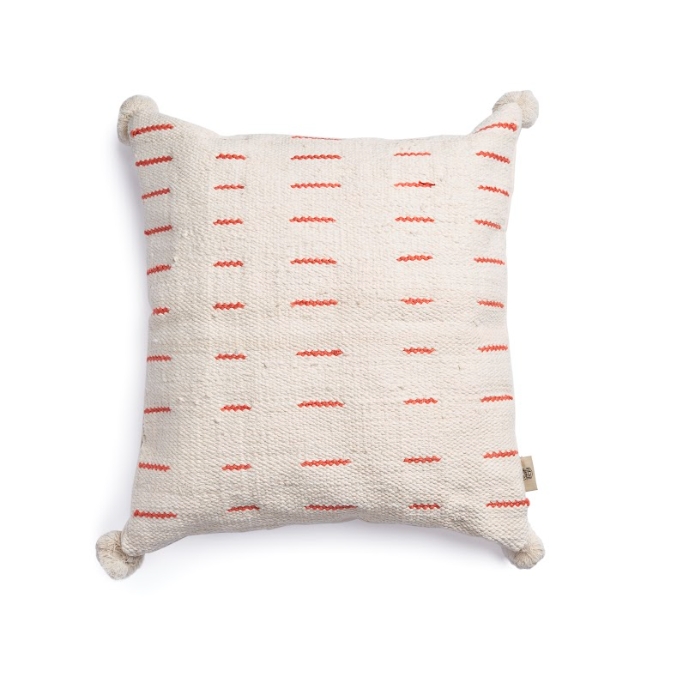 Mwana in Rose - Woven Cushion