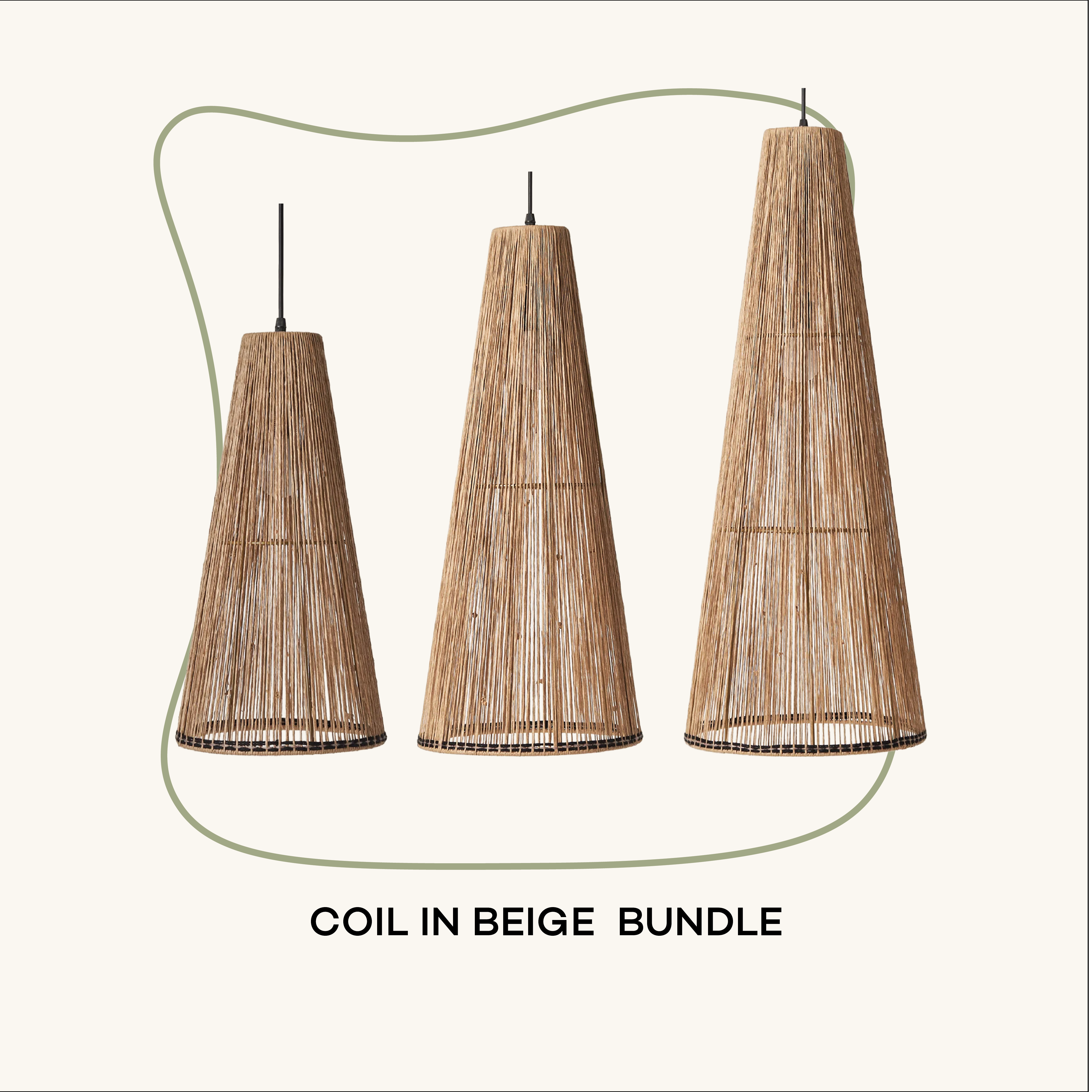 Coil in Beige Bundle