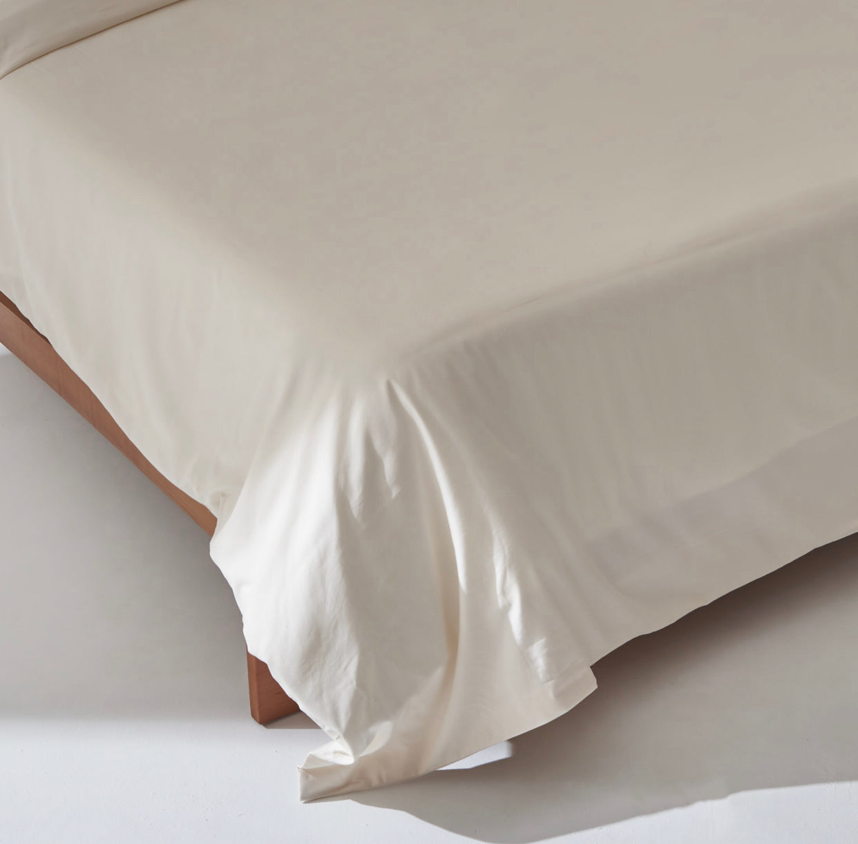 Sateen Duvet set in Ivory