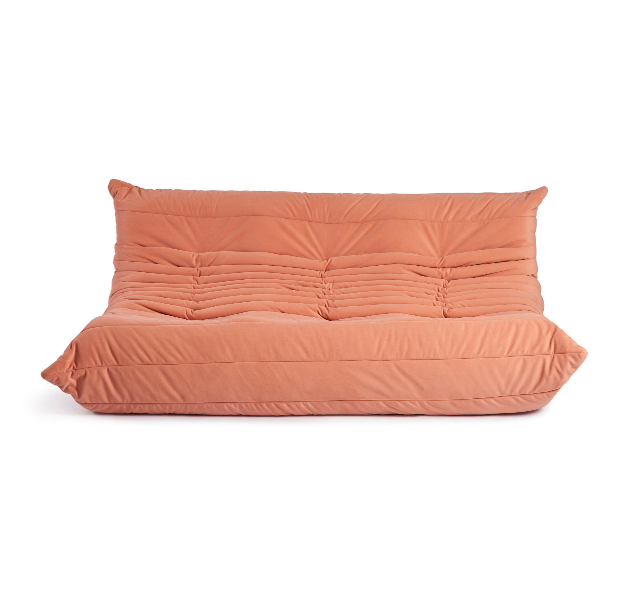 Narla in Papaya - Three Seater