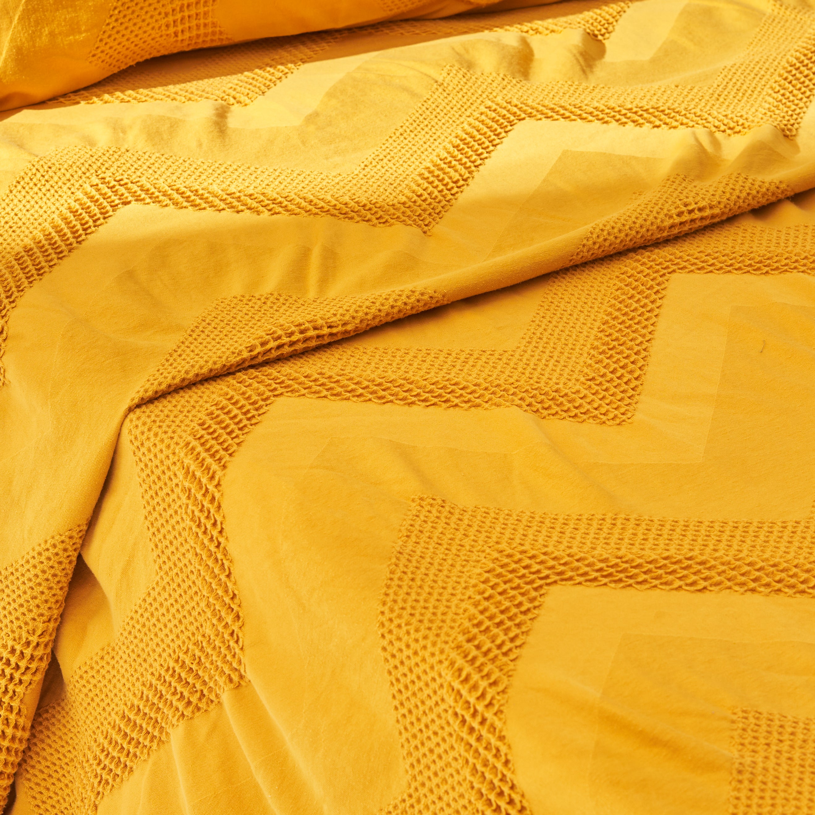 Quilt Set in Mustard