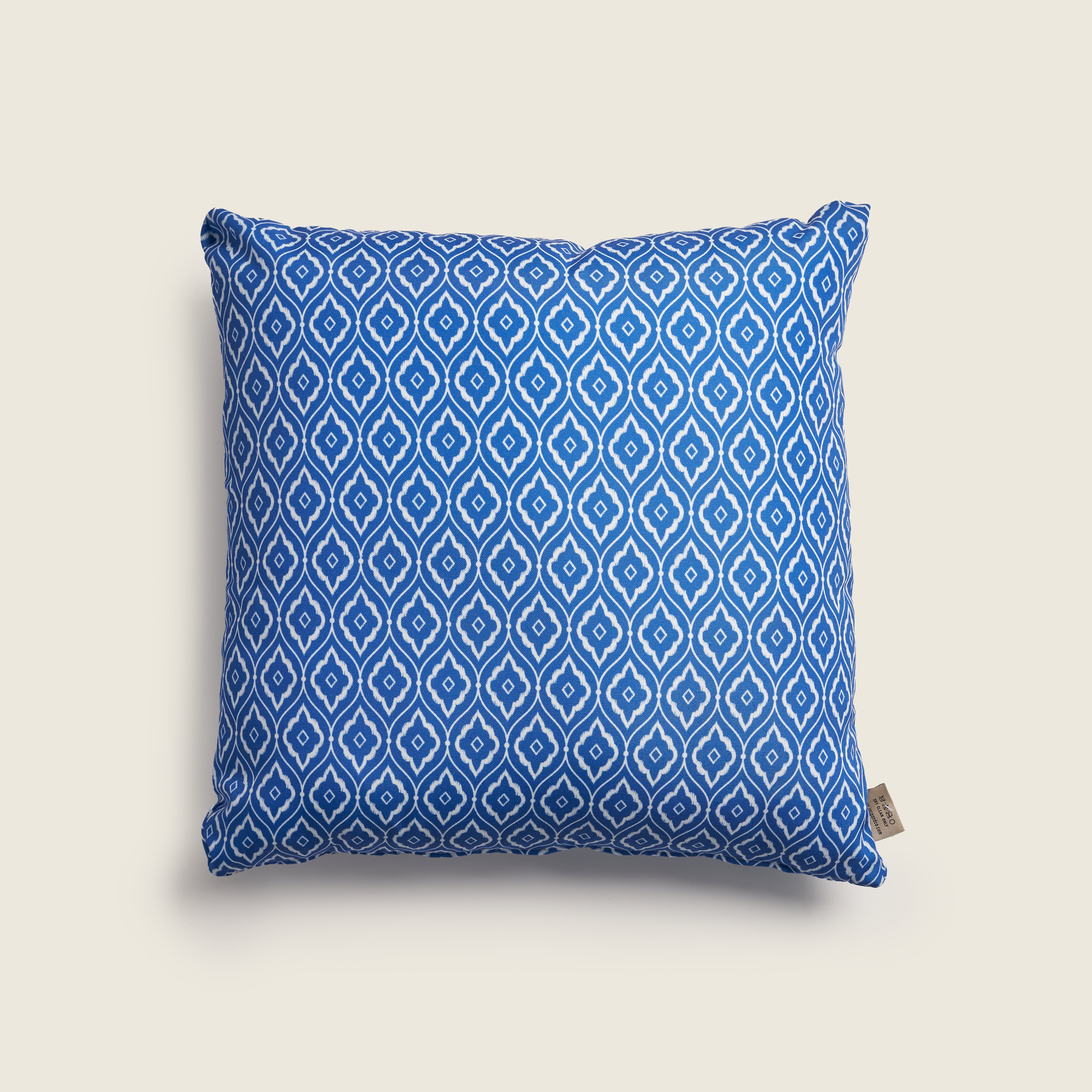 Santorini Motifo - Fabric Cushion