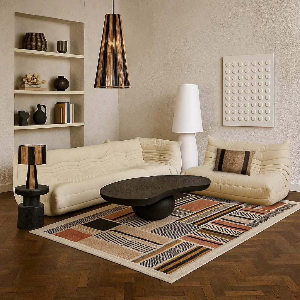 Narla Withlock Ivory -  Living Room Set