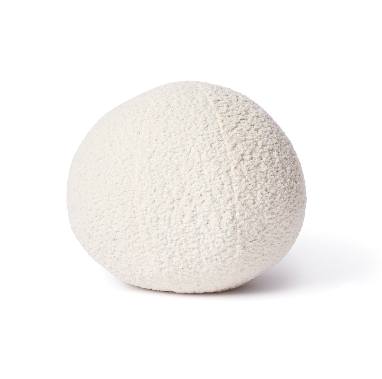 Ivory Snow Ball - Boucle Cushion
