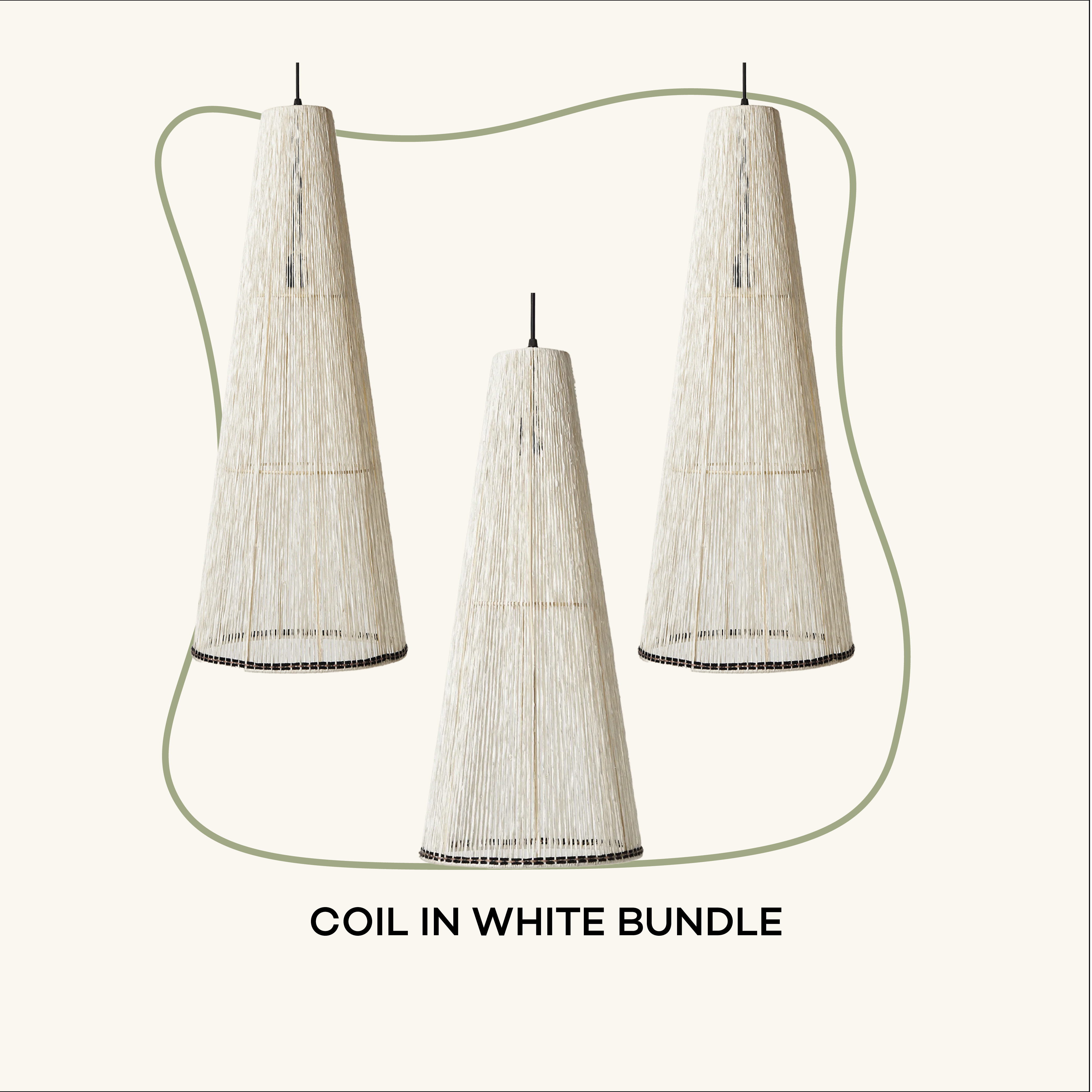 Coil in White Bundle