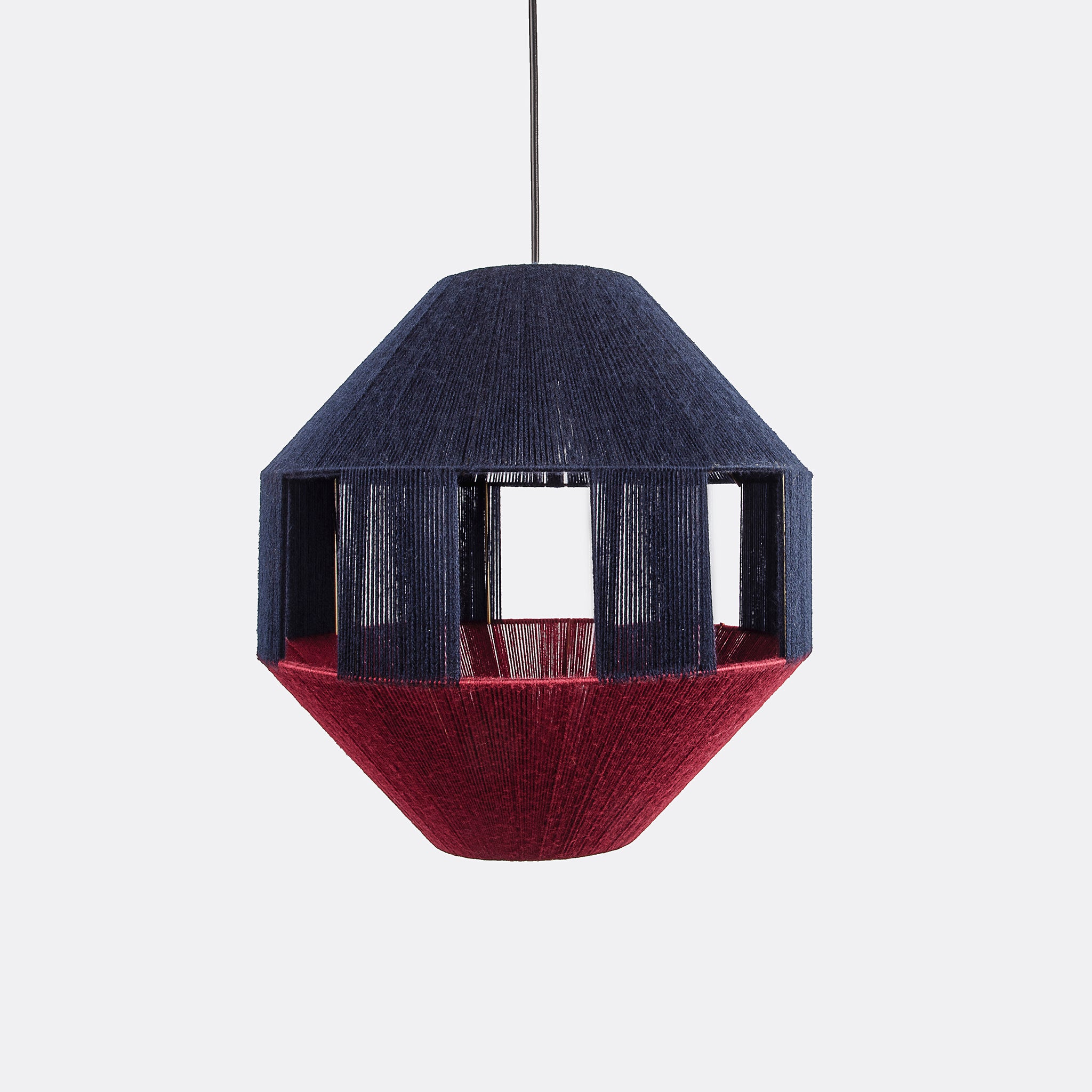 yarn lighting unit handmade