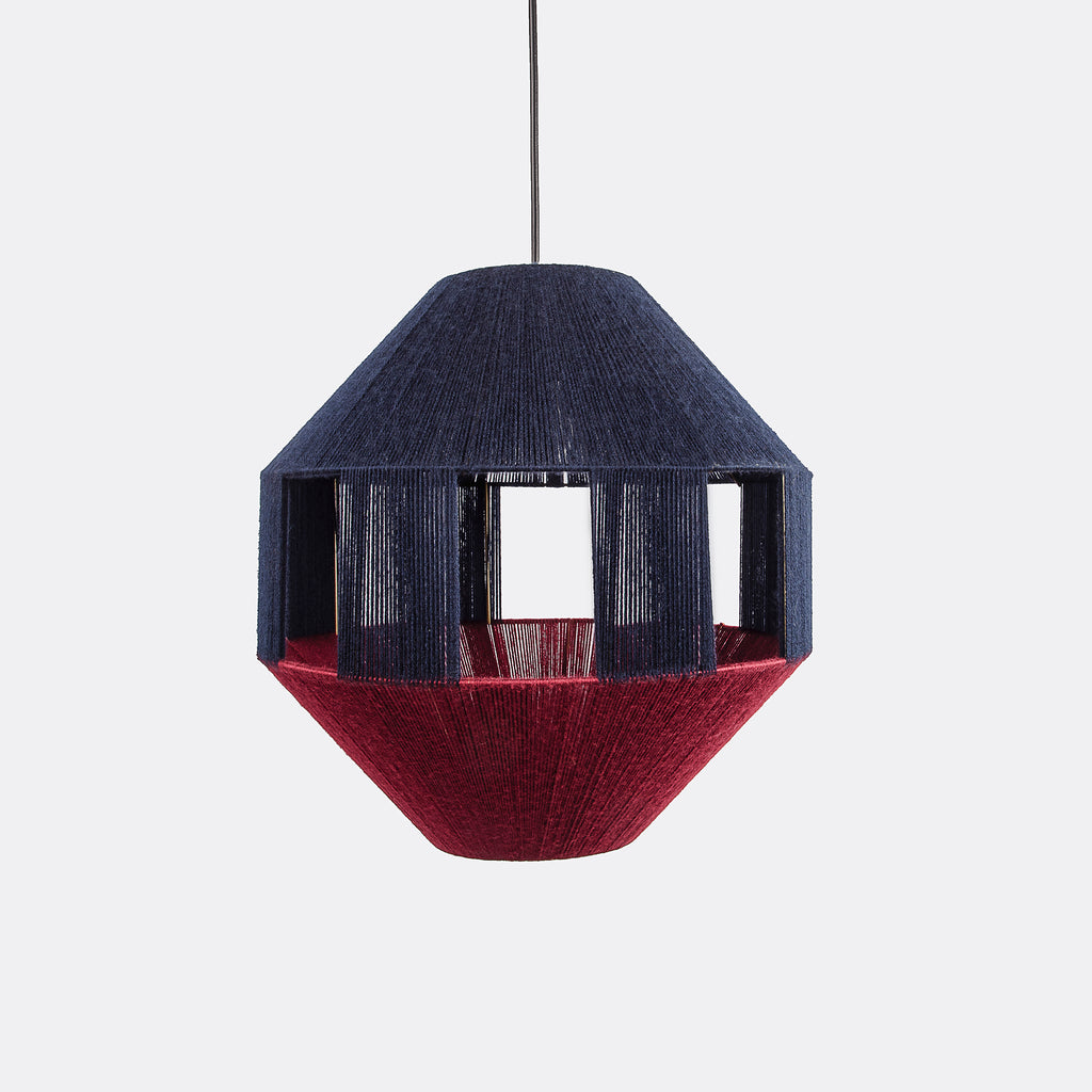 yarn lighting unit handmade