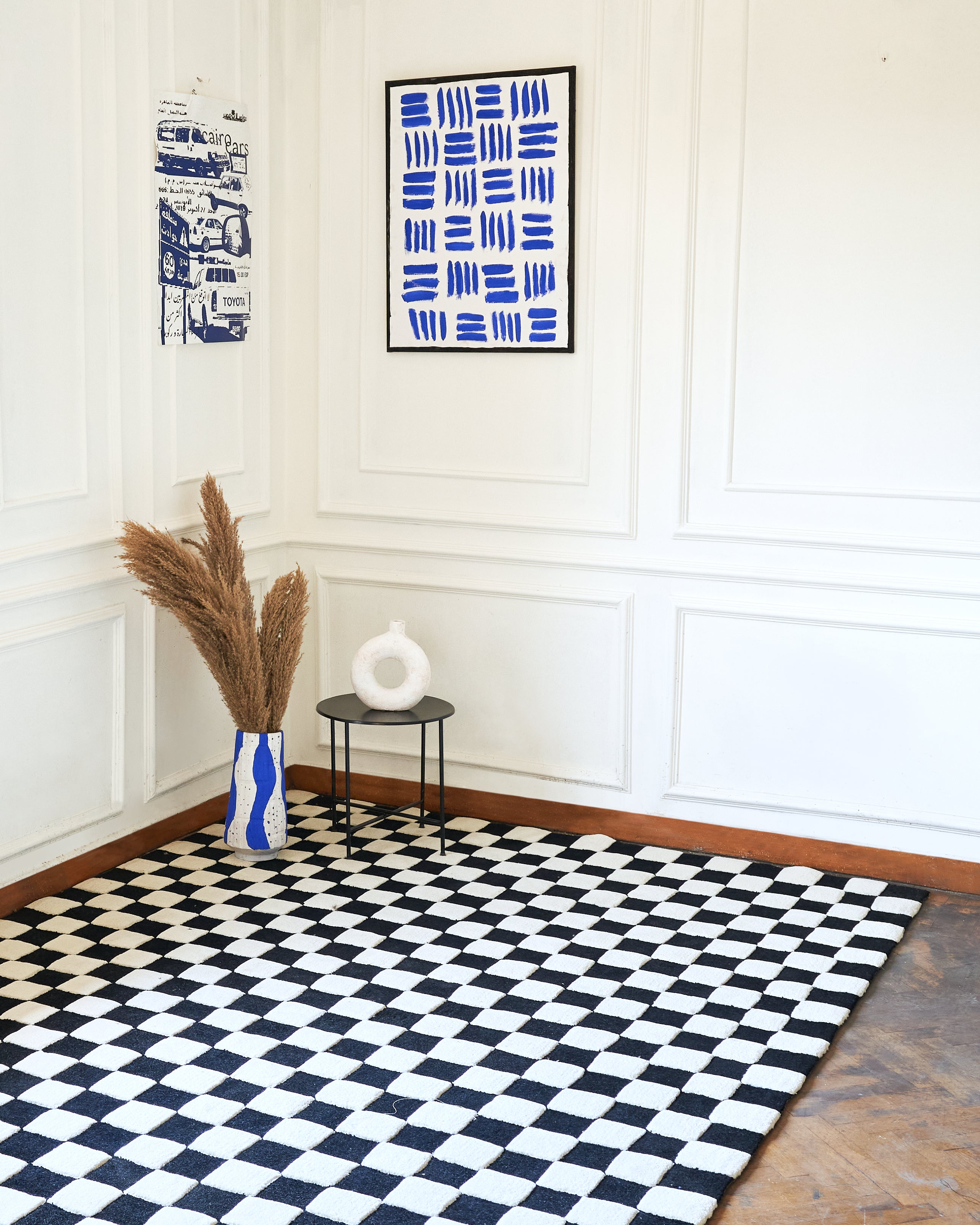 Andy Black & White - Tufted Rug