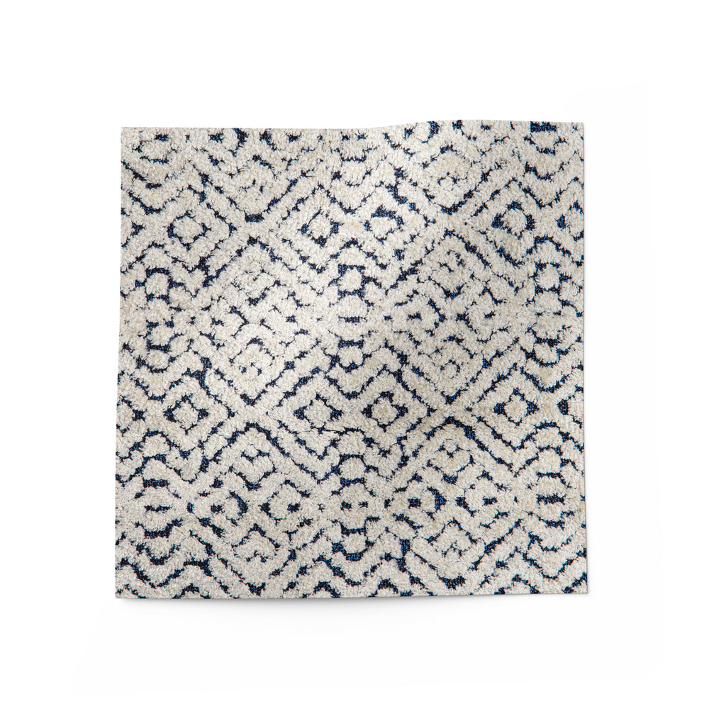 Indigo fabric for upholstery pattern interior design 