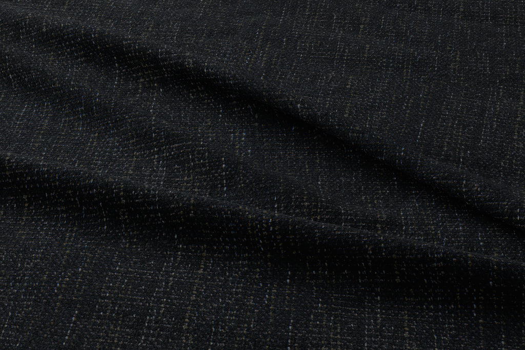 Charcoal Black linen fabric for upholstery 